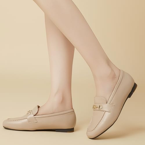Image of Women's Loafer Shoes Leisure Slip On Work Shoes Comfort Walking Flats