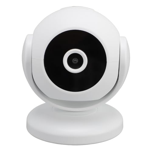 Sxhlseller Telecamera di Sicurezza Domestica Wireless, Rotazione di 360 Gradi, Rilevamento del Movimento, modalità Notturna, Condivisione di App per Casa e Ufficio