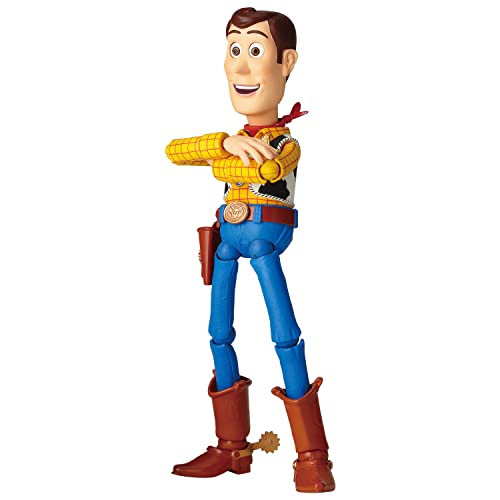 Kaiyodo NR017 Revoltech Toy Story Woody Ver. 1.5, Total Height: Approx. 5.9 Inches (150 Mm), Non-Scale, Pvc & Abs, Pre-Painted Action Figure thumb #13