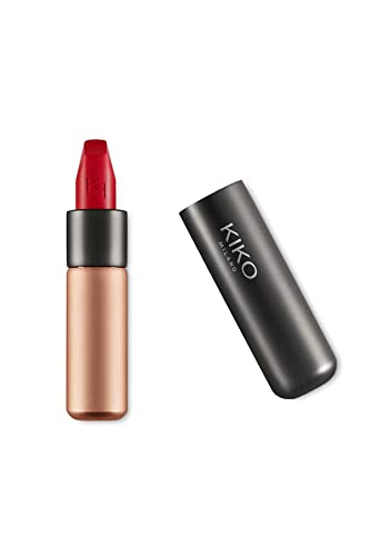 Kiko Milano - Velvet Passion Matte Lipstick Creamy Matte Lip Stick | Long Lasting Lipstick | Color Cherry 312 New | Cruelty Free Makeup | Professional Makeup Lipstick | Made In Italy #TOP13