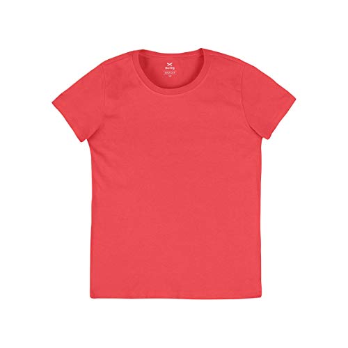 Blusa Básica Feminina Manga Curta - Rosa M