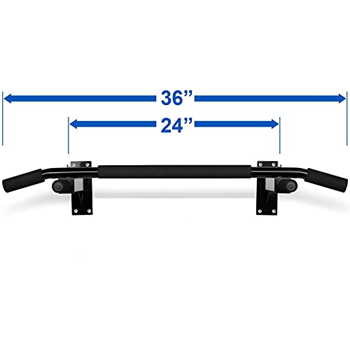 Image of Pull-Up Bar Wall Mounted | Heavy-Duty Pull Up and Chin Up Bar | Gym Equipment for Home Workout & Strength Training