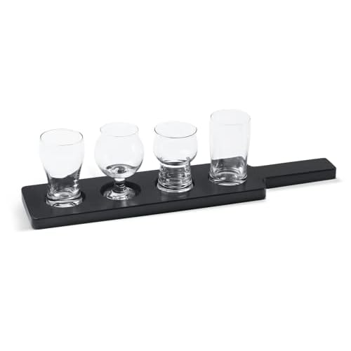 Conjunto Copos de Cerveja para Degustação, Tap, 5 Peças, Cristal, Haus Concept