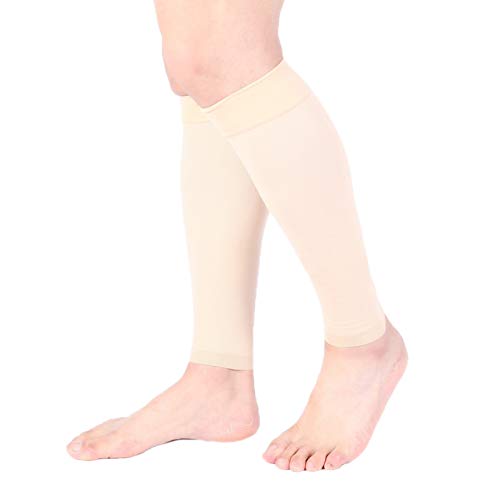 Doc Miller Compression Calf Sleeve for Men & Women – 15-20mmHg Graduated Support, Shin Splint Relief, Running & Sports Recovery, Knee High Calf Sleeves, 1 Pair