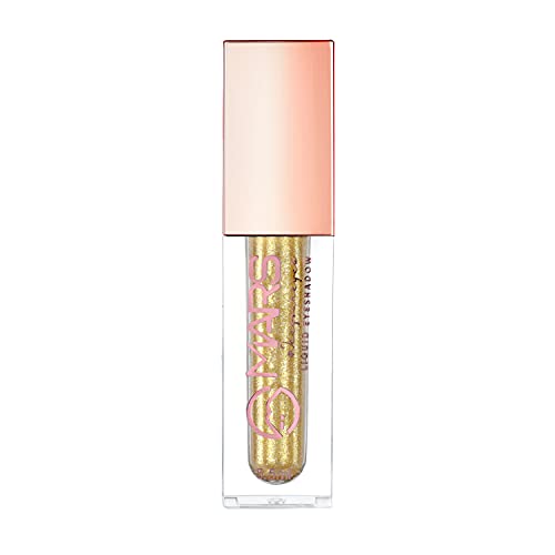 Image of MARS Water Proof Smudge Proof Shimmer Glitter Liquid Eyeshadow-Es01-02 (Gold, 5.5Ml), Shimmery Finish