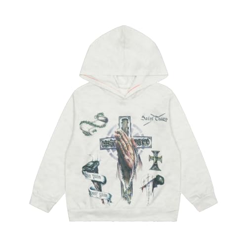 Saint Tears Boys Hoodie Graphic Print Hooded Casual Long Sleeve Hoodies Pullover Vintage Sweatshirt for Kids (2-7 Years)
