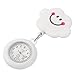 Montre d'infirmière - Montre de poche escamotable - Nuage - Broche en silicone - Avec clip - Pour médecin, infirmière, infirmière, infirmière, infirmière, femme - Cadeau de Noël, Nouvel An