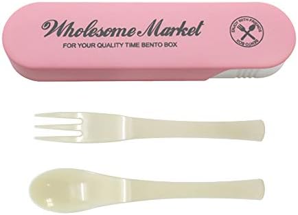 padou Hallsam Market Cutlery & Case Set (PK) Kindergarten Nursery Elementary School Junior High School Adults Compact (Spoon & Fork / H 5.8 inch) image 4