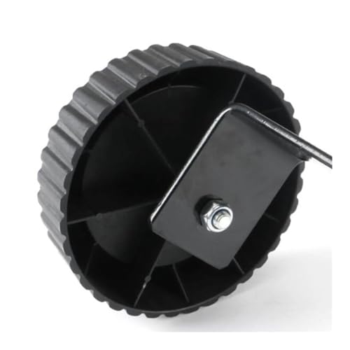 Roue de support coupe gazon accessoire désherbage réglable 12cm - 5