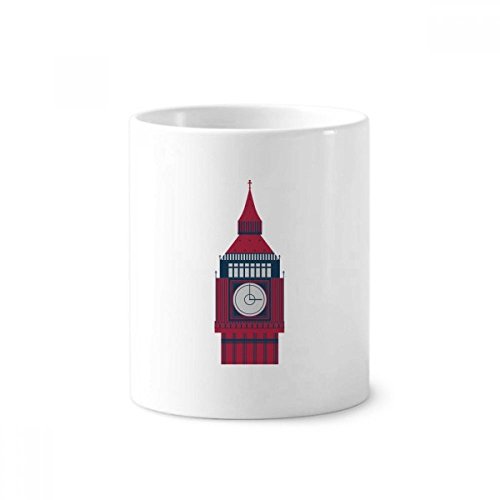 Cadeau souvenir Big Ben : tasse en céramique blanche et pot à crayons Royaume-Uni 350ml