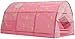Kids Tent, Boys Girls Play Tents Bed Tents, Portable Baby Toddlers Sleeping Tent with Double Net Curtain for Bedroom Decor Indoor Games (Pink)