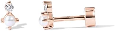 PAVOI 14K Snake Stud Flat Backs