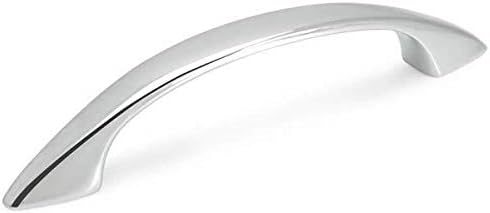 Cosmas 10 Pack 1387CH Polished Chrome Cabinet Hardware Handle Pull - 3 Hole Centers