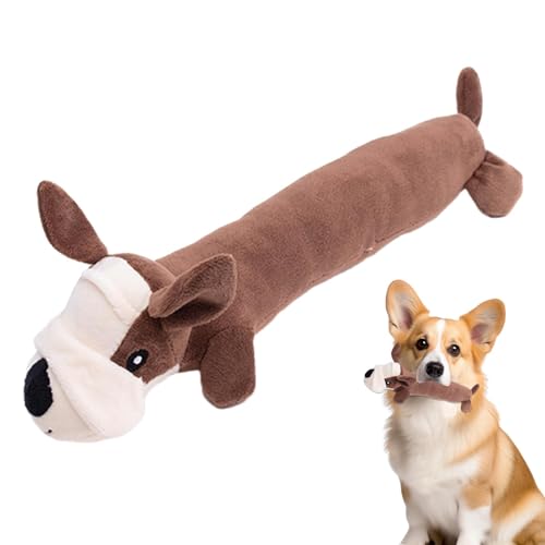 Hundespielzeug Plüsch Welpen Spielzeug Weich und Hundespielzeug mit Ton für kleine, mittlere und große Hunde
