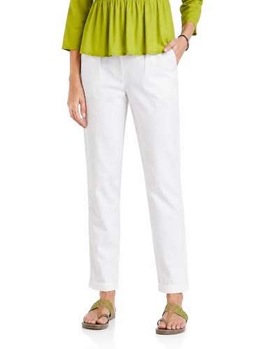 Image of DIGITAL SHOPEE Women Regular Fit Elastic Waist Full Length Cotton Formal Trouser for Casual Wear, Office Wear