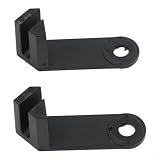 Stahlseilrollen für Smith-Maschinen, Führungsplatte, Drahtseil-Halteblöcke, reduzierte Reibung, Krafttraining, 8,1 x 2,4 x 3,6 cm, 2 Stück