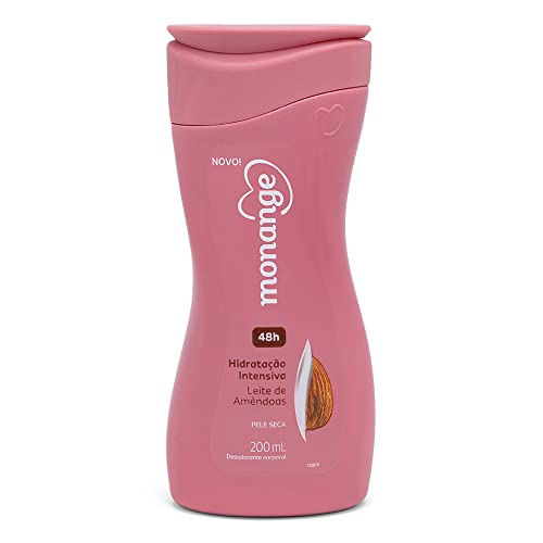 Hidratante Desodorante Corporal Monange Leite de Amêndoas, Monange, 200 Ml
