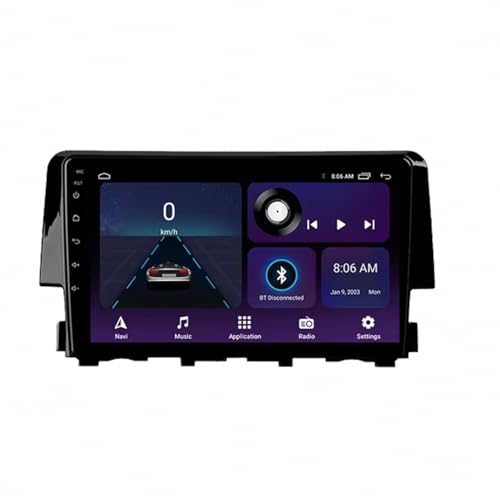 Carplay Inalámbrico en tu Honda Civic 2016-2020 para Viajar en Familia con Navegación HD