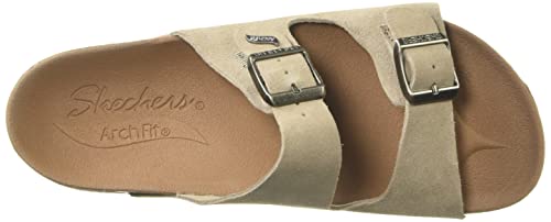 Skechers Women's, Arch Fit Granola Sandal Taupe 10 M