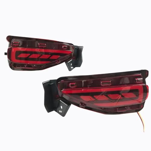 �J�[���A�o���p�[���t���N�^�[ Compatible With For Fortuner For SW4 2015 2016 2017 2018 2019 2020 �ԗp�u���[�L���C�g �V�O�i�������v ���t���N�^�[ ���A�o���p�[���C�g�ɑΉ�(2)