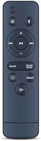 Replacement Remote for Onn 20 Inch 100075108 Black Soundbar image 5