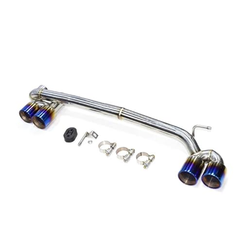 �ԗp�}�t���[�J�b�^�[ �N�A�b�h 304 �X�e�����X�X�`�[�� �ԗp�r�C�`�b�v �ɓK������ F30 F31 320i 330i B48 �r�C�V�X�e�� �m�Y�� �}�t���[ �`�b�v �^�C�p�C�v �Ԃ̔r�C�}�t���[(Blue 54mm)