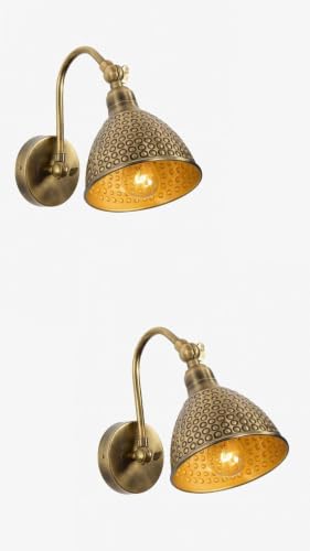 Image of Decorative Chandeiler & Wall Light Hammered Spot Light Vintage Designs and Looks are Very Elegant (Antique, 2)