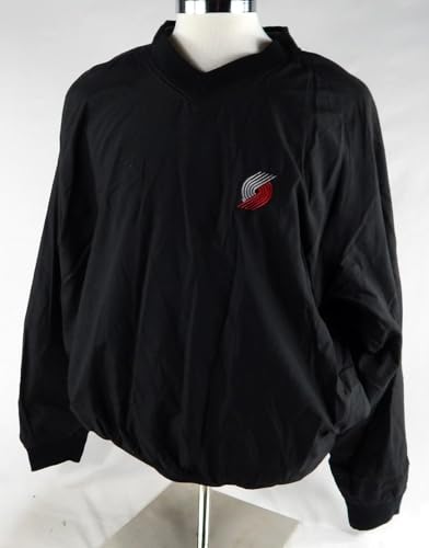 2000s Portland Trail Blazers Team Issued Windbreaker Pullover L DP83560 - NBA Game Used