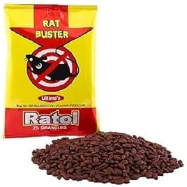 Ratol - Rat Buster | Easy to use | A++ Grade, 50g (50g x 5 Pcs)