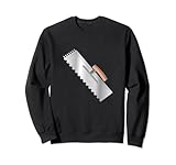 Strumento di costruzione del muratore dentato della cazzuola Tiler Felpa...