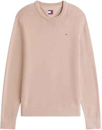 Tommy Jeans Herren TJM Slim Sweater EXT Dm0dm21787 Pullover, Brown (Pecan Nut), 4XL Große Größen EU – Ansicht 5