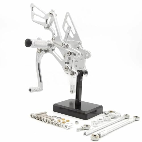 Repose-pieds arrière réglables pour moto CBR1000RR 2004-2007 en aluminium CNC