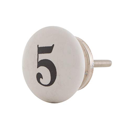 Knober - Pomello per mobili/comò, in ceramica