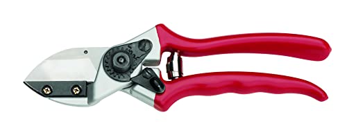 Altuna - Tijera de Poda a Una Mano Pruning J466 - Ajuste Manual - Corte Yunque para Ejercer Mayor Presión - Resistente y Muy Ligera - Tijera de Jardinería Fabricada en Aluminio Reforzado - Altuna
