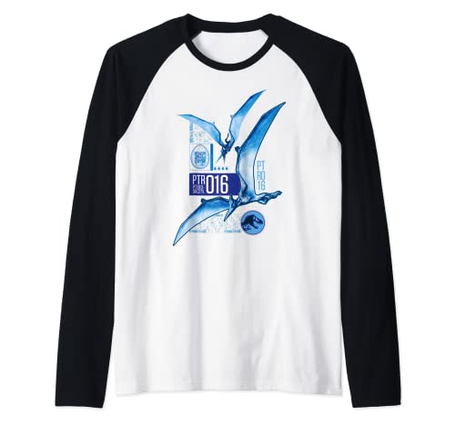 Jurassic World: Fallen Kingdom Pterodactyl Scan Raglan Cover