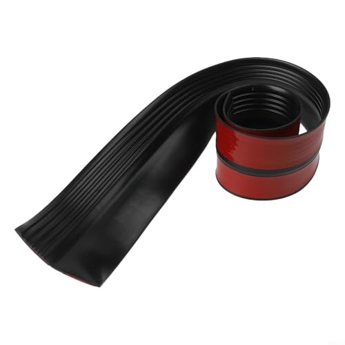Image of YobiLife Vinyl-Based Stair Edge Protector With Integrated For Secure Fixing Helps Minimize Trip Hazards On Stairs(Black 3.3FT)