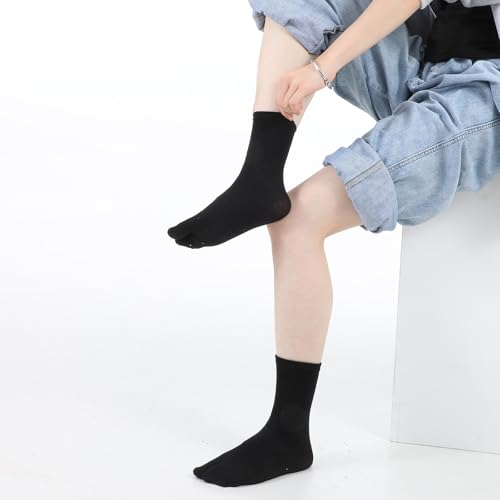 image for Ymapinc 3pack Japanese Tabi Socks,Split Toe Socks,Ninja Slippers Flip 