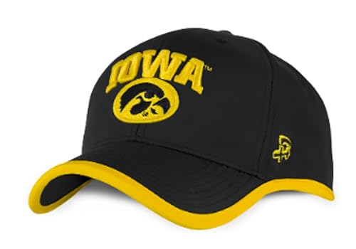 Gorra ajustable Iowa Hawkeyes de béisbol miniatura 1