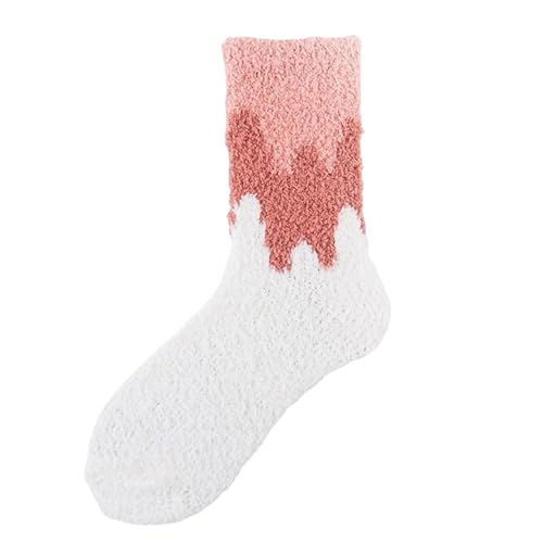 Chaussettes de sommeil en velours corail douillettes pour des nuits d'hiver chaleureuses