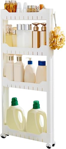 Tuyiutm���ԃX�g�b�J�[ ���Ԏ��[���S�� 7cm�����݌v 4�i���߉\ �X�����I �{�g�����b�N 360°�É��L���X�^�[�t�� ��e�ʎ��[ �o�X���[��/�①�ɉ�/���ʏ��Ή��悱���[ �X�������b�N ���y�� �g���ȒP