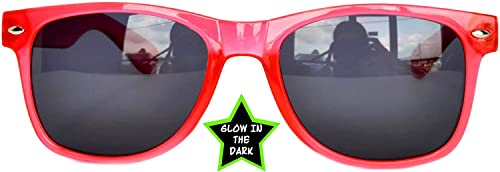 Image of OWL Retro Style Sunglasses 80's Classic Vintage Unisex Nerd Colored Frame
