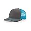Charcoal/Neon Blue