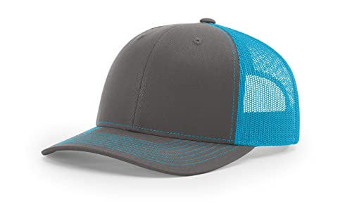 Image of Richardson 112 Trucker Hat - Premium Blank Baseball Cap, Adjustable Snapback Hat - Structured Six Panel Richardson Blank Hats