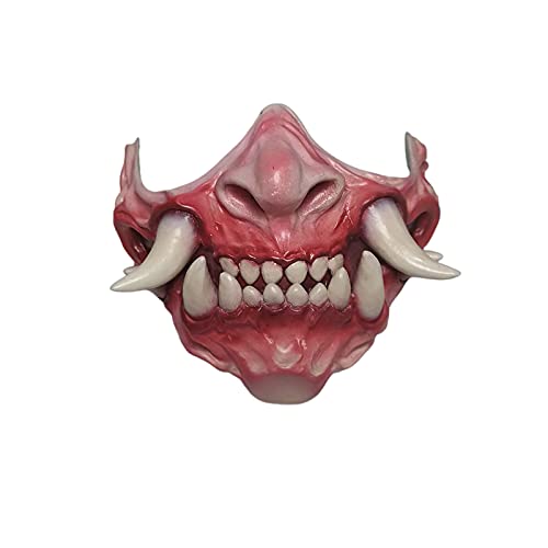 Halloween Scary Mask, Old Man Mask Pig Head Mask Superhero Masks Hacker Mask Cosplay Costume Masquerade The Latex Mask (H-Multicolor)