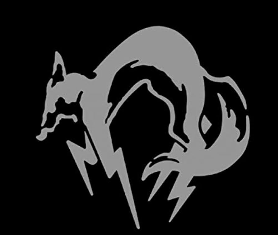 Amazon.com: FOX Hound Logo - Metal Gear Solid - Vinyl Decal