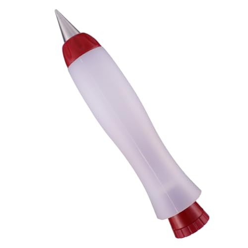 HEALEEP Penna per Decorare Torte in Silicone Beccuccio, Strumento da Forno Riutilizzabile, Lavabile in Lavastoviglie, per Marzapane, Pasta di Zucchero e Modellismo