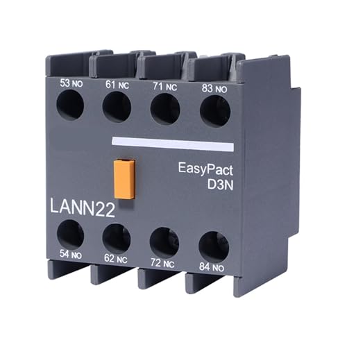 Contact secondaire LANN22N et module auxiliaire pour contacteur de puissance LC1N
