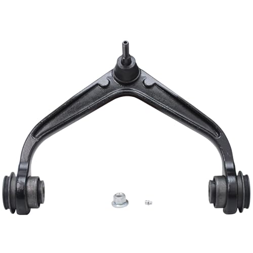 Image of Detroit Axle - Front 8pc Control Arms Kit 2011-2019 Chevrolet Silverado 2500 3500 HD GMC Sierra 2500 3500 HD, 2 Upper Control Arms 2 Lower Ball Joints 4 Tie Rods 2012 2013 2014 2015 2016 2017 2018