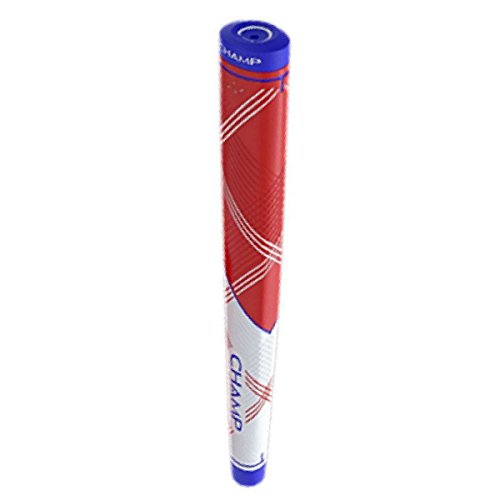 Champ C1 Putter Golf Grip, Small, Red/White/Blue
