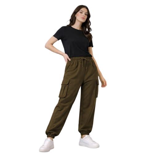 Pantalon de survêtement pour femme NOBERO en coton doux et confortable